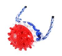 ERINGOGO Dog Chew Tpr Material Teeth Cleaning for Puppies with Hollow Treat Holder Interactive Chewing Training for Intelligent Play and Dental Health