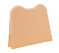 ERINGOGO Dog Litter Box Splash Guard Enclosure for Urine Containment Abs Material Easy to Clean Yellow Guard Preventing Floor Messes for Pet Toilet Use