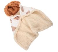 ERINGOGO Dog Robe Puppy Night-robe Pet Bathrobe Flannel Cartoon Shaped Portable Skin-friendly Brown M for Puppy and Dog Christmas