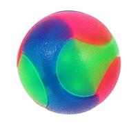 ERINGOGO Dog Toy for Interactive Play Glowing Pet Puzzle for Small Dogs Puppies Squeaky Bouncy Multicolored Design for Enhanced Training and Mental