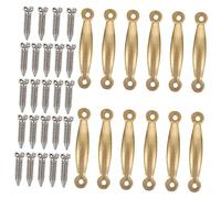 ERINGOGO Dollhouse Antique Style Arc Design with Screws Replacement DIY Mini House Accessories for Realistic Decoration