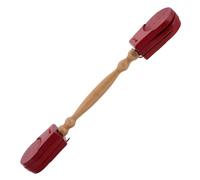 ERINGOGO Double-headed Wooden Castanets for Boy Girl Boy Girl-friendly Musical Instrument for Beginners for Music Education and Rhythm Development Stylish Design Multiple Sounds