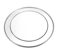 ERINGOGO Double-layer Oil Drum Head Silent Practice Drum Skin Replacement White Double-sided Enhanced Sound Quality and Noise Reduction