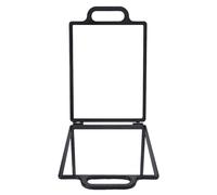 ERINGOGO Double-sided Barber Mirror with Built Tray for Combs and Clips Portable Hairdresser Back View Mirror for Salon Styling and Precise Haircutting Clear Distortion Professional