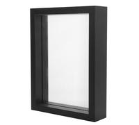 ERINGOGO Double Sided Landscape Picture Frame with Window and Break Resistance, Plastic Specimen Frame for Dried Flower Display, Rectangular Design Suitable for Home Decoration and Tabletop