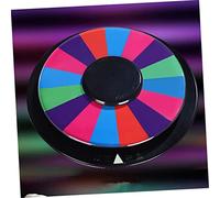 ERINGOGO Double Sided Prize Wheel Game Prop Fortune Roulette for Parties Ktv Family Gatherings Bright Color Design DIY Awards Punishments Fun Game Supplies