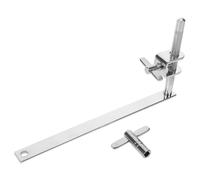 ERINGOGO Drum Clamp Cowbell Holder Mounting Bracket for Percussion Versatile Extension Stand for Live Recording Practice Sessions Construction for All Drum Types