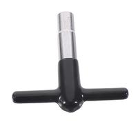 ERINGOGO Drum Tuning Key Wrench with Silicone Cover Metal Drum Key Accessories Black T-handle and Beginners