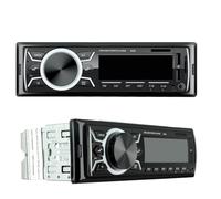 ERINGOGO Dual USB Car Mp3 Player with Fm Radio, Phone Charging Function and Colourful Display, Plastic Metal Material, Remote Control Included, Compatible with Cars for Wireless Music