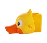 ERINGOGO Duck Shaped Faucet Guide Extender for Hand Washing Device Tool Installation Fit for Bathroom and Kitchen Sinks Friendly Yellow Spout