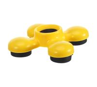 ERINGOGO Durable Cello Endpin Mat Non Slip Floor Protector Portable Stopper for Stable Performance and Practice Wear Resistant Plastic Pad Easy to Install for Home and Stage Use