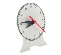 ERINGOGO Early Education Three-hand Teaching Clock Model for Safe Smooth Surface Learning Tool for School and Home Use