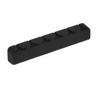 ERINGOGO Ebony Nut for Classical Guitar Wooden Replacement Saddle for String Acoustic Guitars Compatible Various Brands Protects Neck and Strings Comfortable Playing