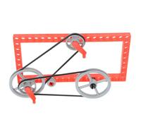 ERINGOGO Educational Model Gear Pulley DIY Kit for Stem Learning Creative Science for Smooth Touch Bike Rotation Principle for Cognitive Development and Classroom Use