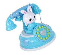 ERINGOGO Educational Small Plastic Simulation Telephone for Role-Playing Plaything Enhances Coordination and Cognitive Skills