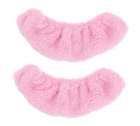 ERINGOGO Elastic Plush Velvet Ice Skate Covers for Hockey Figure Skates Lightweight Protective Guards in Light Pink S Comfortable Fit for Adults and Youth Gift for Skating Enthusiasts