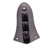 ERINGOGO Electric Bass Control Board Assembly Potentiometer Lightweight Circuit for Easy Installation Accessory for Electric Bass Musicians Black Design