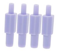 ERINGOGO Electric Breast Pump Tube Adapter Connector for Breastfeeding Mothers 4pcs Violet Plastic Fittings Compatible Electric Breast Pumps for Nursing