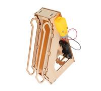 ERINGOGO Electric Escalator Model Building Kit Stem Educational DIY Mechanical for Realistic Experiment Craft Supporting Engineering and Technology Learning