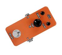 ERINGOGO Electric Guitar Analog Stereo Delay Pedal Orange Mini Guitar Effects Accessory with Delay Function for Guitarists and Effect Pedal Boards