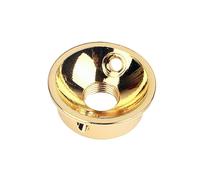 ERINGOGO Electric Guitar Jack Plate Mounting Plate with Screws for Guitar Compatible with Jack Sockets Fits Standard Golden Finish