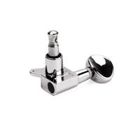 ERINGOGO Electric Guitar Tuning Pegs 3R3L Chrome Semi-Closed Machine Heads 6pcs String Tuners for Acoustic Guitar
