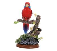 ERINGOGO Electric Moving Plastic Bird Figurine with Realistic Sound Garden Ornament Decorative for Balcony and Outdoor Decor