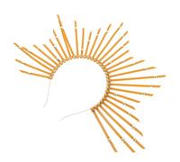 ERINGOGO Elegant Goddess Headband for Women DIY Hoop Hair Accessory with Bright Color for Wedding Guests and Party Fashion