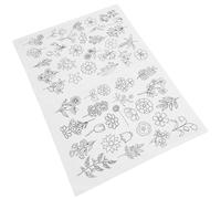 ERINGOGO Embroidery Tearable Stabilizer Sheet Water Soluble Paper Material for Making Logo and Embroidery Projects
