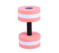 ERINGOGO EVA Floating Dumbbell for Swimming Pool Yoga Aquatic Exercise Lightweight EVA Material with Buoyancy for Men Women Pink
