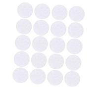 ERINGOGO Facial Vacuum Filters Replacement Round Filter Cotton Pads 10x1mm White 100pcs for Beauty Machine Accessories Skin Care