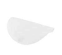 ERINGOGO Felt Turntable Mat Slipmat for Vinyl Records Sound Absorbing Cushion Platter Pad Universal Anti-static Protective Mat for Record Players White Felt Accessory