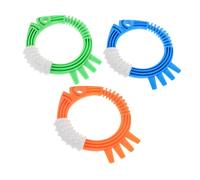 ERINGOGO Fish-shaped Diving Set for Pool Training Rings Plastic Sinking Swim-through Rings for Underwater Fun and Swimming Skill Development at Beach Family Pool