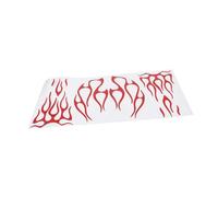 ERINGOGO Flame Fire Tribal Retro Reflective Decals for Motorcycle Gas Red Self Adhesive Vehicle Stickers Weatherproof Easy to Apply and Remove