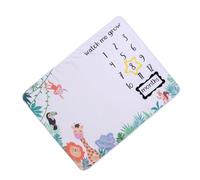 ERINGOGO Flannel Photo Blanket for Newborns with Beautiful Appearance, Creative Design, Soft Material, for Capturing Monthly Age and Use as Nursing Or Stroller Cover