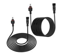 ERINGOGO Flexible Solar Panel Extension Cord Dc Power Cable for Outdoor Solar Lights Water Pumps Monitoring Systems Stable Signal Transmission Easy Installation