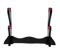 ERINGOGO Flute Display Stand Wooden Desktop Flute Stand Storage Rack for Displaying Xiao Swords in Living