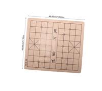 ERINGOGO Foldable Chinese Chess Board Game Double Sided Lint and Leather Material Portable Chessboard for Adults and Students Creative Game Accessory Easy to Store and Carry Random Color