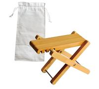 ERINGOGO Foldable Wooden Guitar Stool with Height Portable Design for Includes Storage Bag for Easy Carrying and Organization