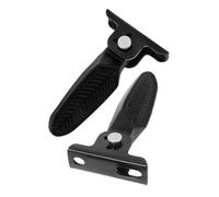 ERINGOGO Folding Motorcycle Foot Pegs Heavy Duty Metal Pedals with Compact Foldable Design Easy to Install Foot Holders for Electric Scooter and Bike Riders Stable Comfortable Support for