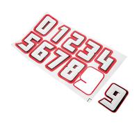 ERINGOGO Football Helmet Number Stickers Large Thick Adhesive Decals for Hockey Lacrosse Baseball Sports Helmets Durable Removable Numbers for Practice and Competition