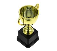 ERINGOGO Football Trophy Award Cup Plastic Competition Trophy for School Events Celebration Ceremony Creative Lightweight Design Vibrant Champion Prize for Students and Sports Competitions