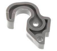 ERINGOGO Fridge Door Stopper Hinge Latch Hook Refrigerator Closer Replacement Part Black Buckle for Freezer and Appliance Repairs Prevents Door Drift and Temperature Loss