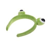 ERINGOGO Frog Spa Headband Soft Plush Animal Hairband for Face Washing Big Eye Design Hair Accessories for Women Men
