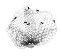 ERINGOGO Funeral Black Gauze Hair Clips Chic Bang Clips for Women Hairpins for Girl Fashion Large Bobby Pin Alternative for Funeral Occasions