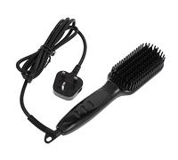 ERINGOGO Gear Hair Straightener Brush Comb for Men and Women Multifunctional Heated Beard and Hair Straightening Tool with Fast PTC Heating Rotating Cord Suitable for Natural