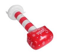 ERINGOGO Giant Blow Up Santa Mailbox Christmas Inflatable Decoration 42 Inch Waterproof Nylon Outdoor Holiday Ornament for Garden Yard Party