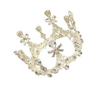 ERINGOGO Girls Birthday Tiaras Boys and Girls Crown Rhinestones Boy Birthday Crown for Occasions and Dress