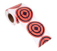 ERINGOGO Glow-In-The-Dark Adhesive Shooting Target Stickers 76Mm 200pcs Reflective Paper Targets for Indoor Precision Practice Practice Stickers