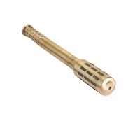 ERINGOGO Gold Brass Moxa Roller Stick Moxibustion Massage Burner for Circulation Improvement Handheld Portable Warming Device for Face Body and Immune Support